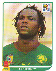 Andre Bikey Cameroon samolepka Panini World Cup 2010 #395